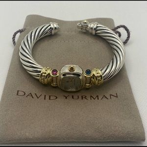 Authentic David Yurman Cable Watch Excellent Condition Swiss Movement